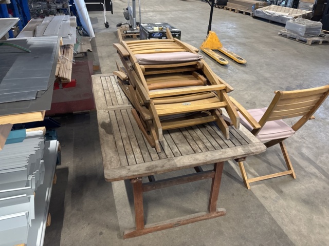 1404490-3 Outdoor furniture – 4 chairs