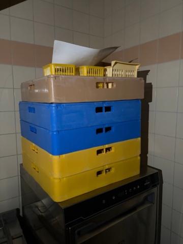 1486915-6 Dishwasher with dish racks - Electrolux Professional