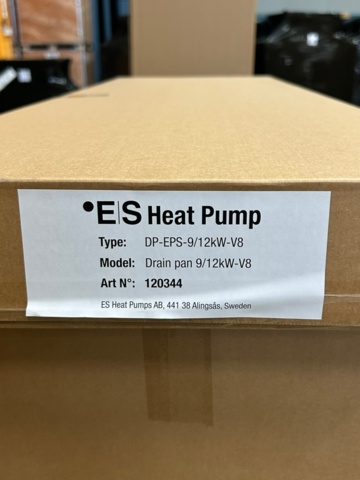 1486924-11 12 kW air/water heat pump from Energy Save, easily connects to an existing heating system L66
