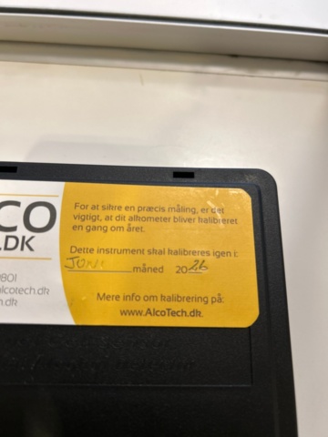 1368666-4 Alcohol meter 2 pcs - SMART CA20FL