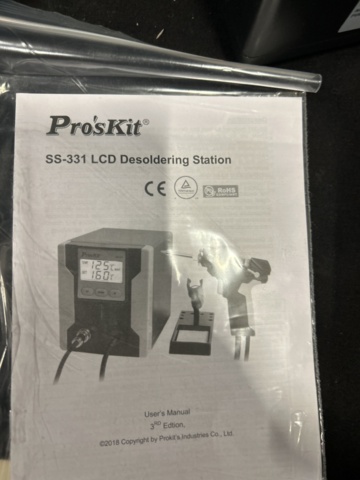 1486170-4 Desoldering and soldering stations - Pro'sKit and Dibotech