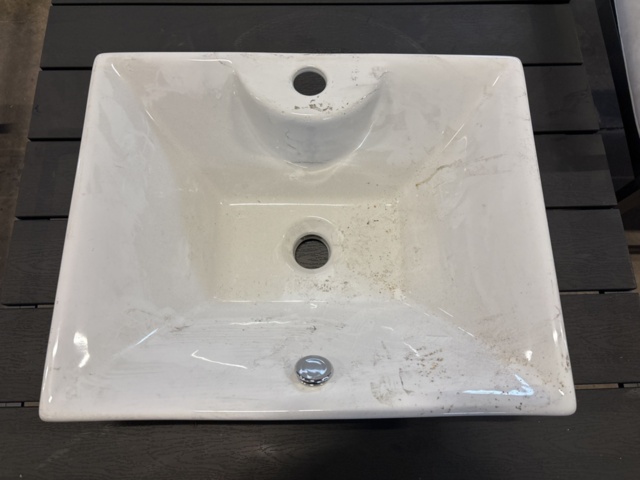 1404494-6 Washbasin with pedestal – Noro Single 450