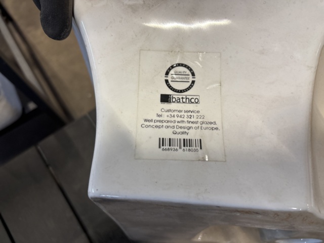 1404494-9 Washbasin with pedestal – Noro Single 450