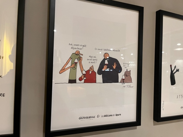 1424107-6 Collection of paintings and pictures with wine motifs - approx. 11 pieces