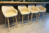 1368671 Bar stools 4 pcs - JYSK