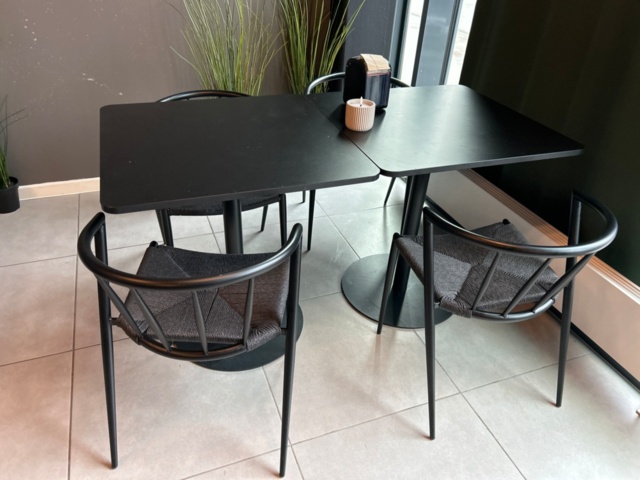 1368672-3 Restaurant furniture - approximately 18 tables and 36 chairs