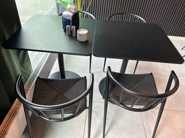 1368672-8 Restaurant furniture - approximately 18 tables and 36 chairs