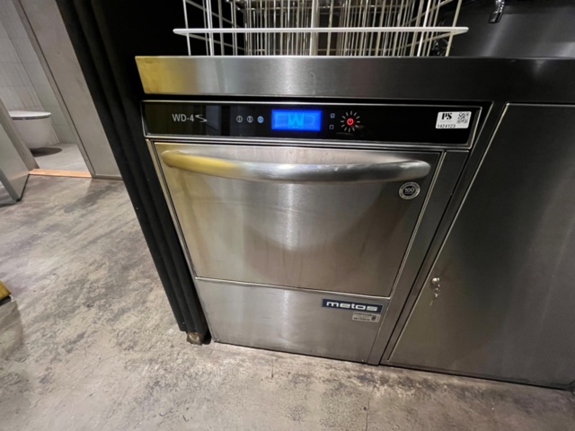 1424123-1 Undercounter dishwasher - Metos WD-4S