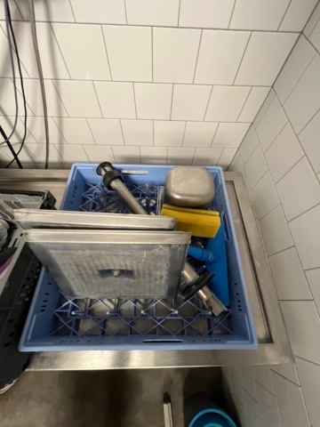 1424129-8 Diskhörna med huvdiskmaskin, avsköljning och avrinning - Wexiödisk WD-7