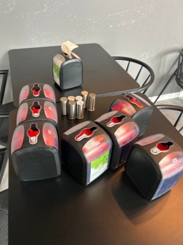 1368672-11 Restaurant furniture - approximately 18 tables and 36 chairs