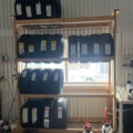 1469585-2 Various tires, approx. 120 pcs - including shelving system