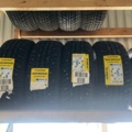 1469585-4 Various tires, approx. 120 pcs - including shelving system