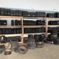 1469586-1 Various used tires, approximately 200 pieces - including shelves and pallet racks