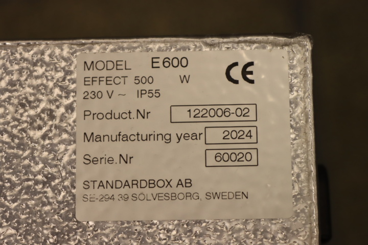 1295900-7 Thermobox E600