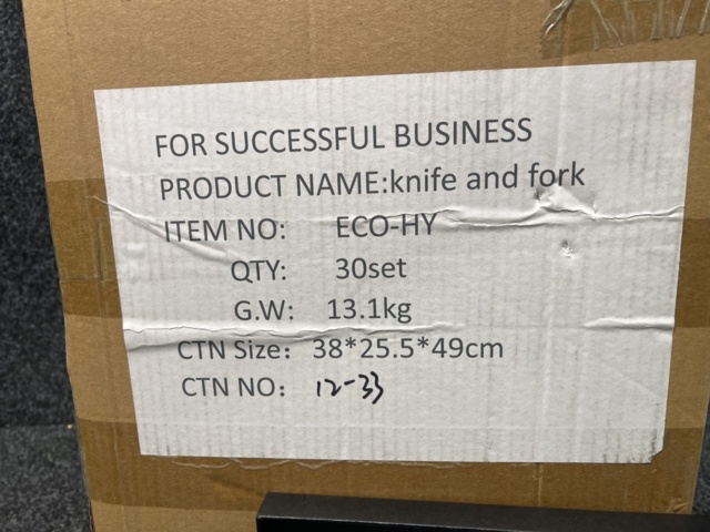 1487041-3 30 pcs set Cutlery