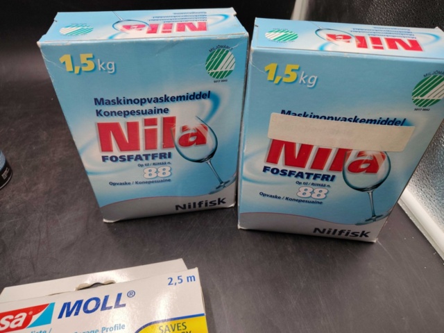 1483242-2 Consumables, 9 pcs - Mixed brands, cleaning, dishwasher, sealing strip