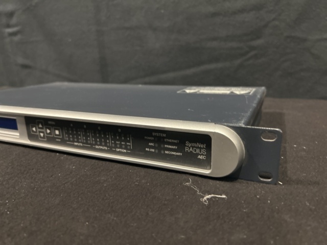Symetrix symNet RADIUS AEC Dante DSPミキサー DSP unit - Symetrix SymNet Radius AEC, rack mountable - PS Auction