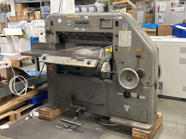 1457485-2 Skärmaskin - Schneider Senator 78, -1956