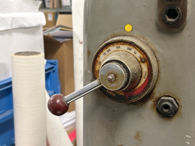 1457485-7 Skärmaskin - Schneider Senator 78, -1956