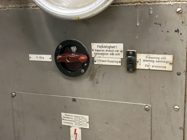 1457485-11 Skärmaskin - Schneider Senator 78, -1956