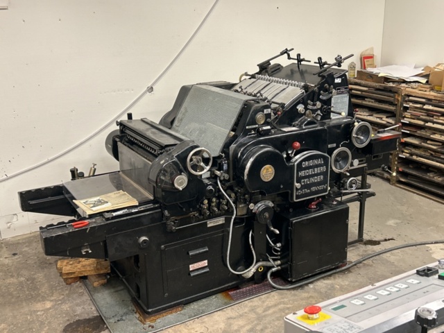 1457488-1 Tryckpress - Original Heidelberg Cylinder 40x57 cm