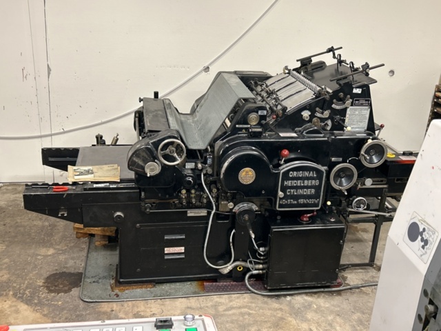1457488-2 Tryckpress - Original Heidelberg Cylinder 40x57 cm