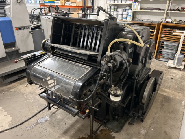 1457488-5 Tryckpress - Original Heidelberg Cylinder 40x57 cm