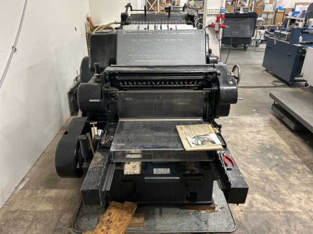 1457488-6 Tryckpress - Original Heidelberg Cylinder 40x57 cm