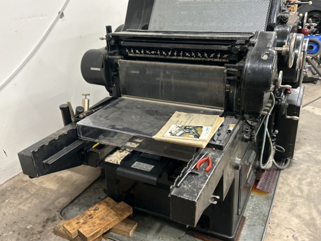 1457488-7 Tryckpress - Original Heidelberg Cylinder 40x57 cm