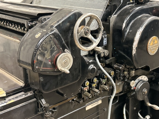 1457488-8 Tryckpress - Original Heidelberg Cylinder 40x57 cm