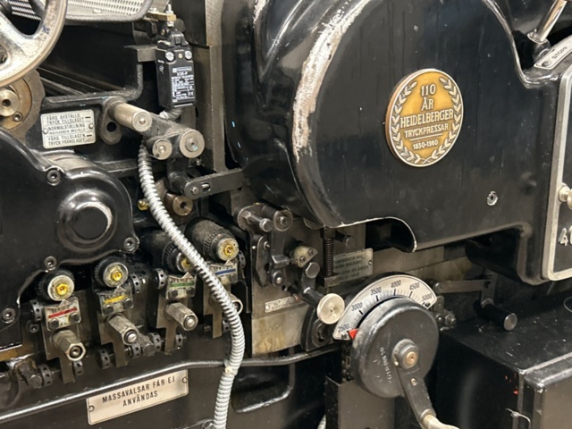 1457488-9 Tryckpress - Original Heidelberg Cylinder 40x57 cm