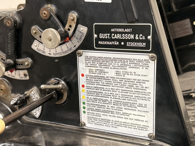 1457488-16 Tryckpress - Original Heidelberg Cylinder 40x57 cm