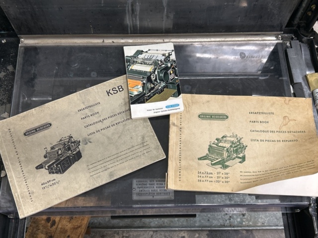 1457488-20 Tryckpress - Original Heidelberg Cylinder 40x57 cm