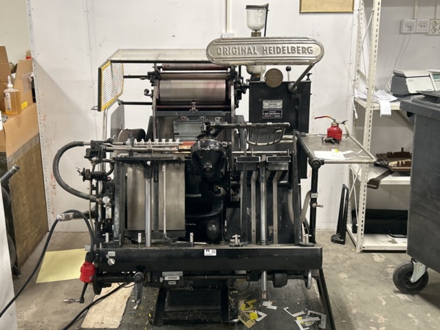 1457487-1 Tryckpress - Original Heidelberg