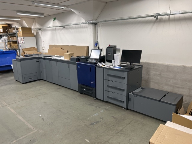 1457492-1 Production printer with finishing equipment - Konica Minolta AccurioPress C3080 -2019