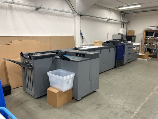 1457492-2 Production printer with finishing equipment - Konica Minolta AccurioPress C3080 -2019