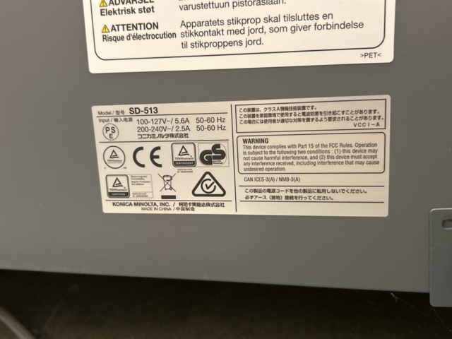 1457492-15 Production printer with finishing equipment - Konica Minolta AccurioPress C3080 -2019