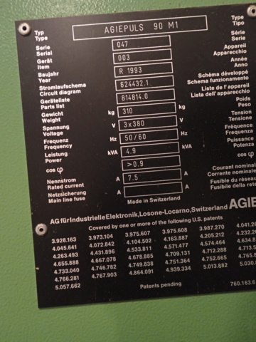 1463504-9 Tool milling machine - Aciera F55