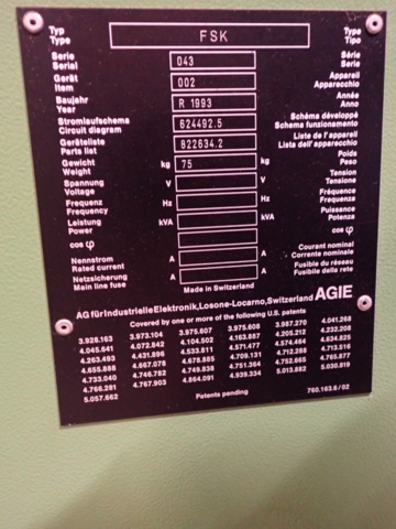 1463504-12 Tool milling machine - Aciera F55