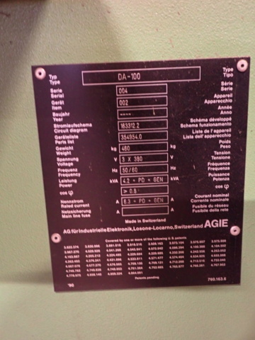 1463504-15 Tool milling machine - Aciera F55