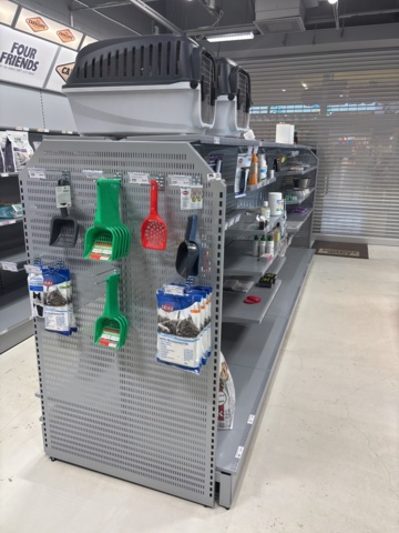 1487649-12 Store shelves from pet store (Updated info)