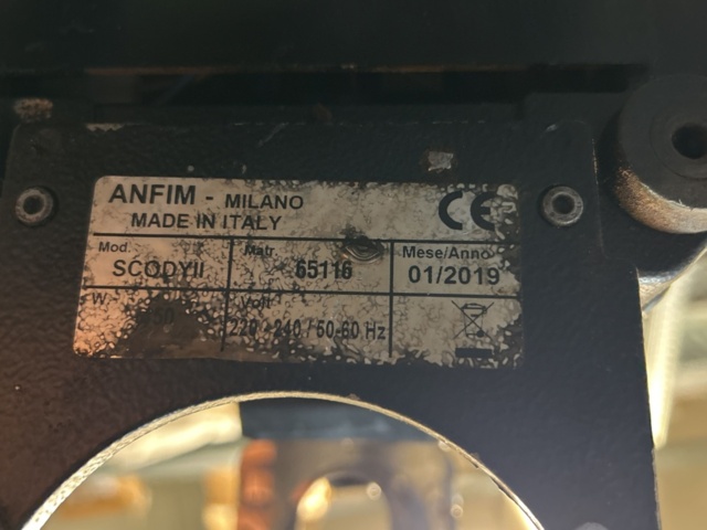 1457493-9 Coffee grinder - Anfim SCODY II, -2019