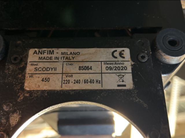 1457494-8 Coffee grinder - Anfim SCODY II, -2020
