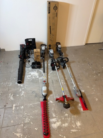 1487687-2 Cramer garden package, 5 machines, 2 batteries and charger