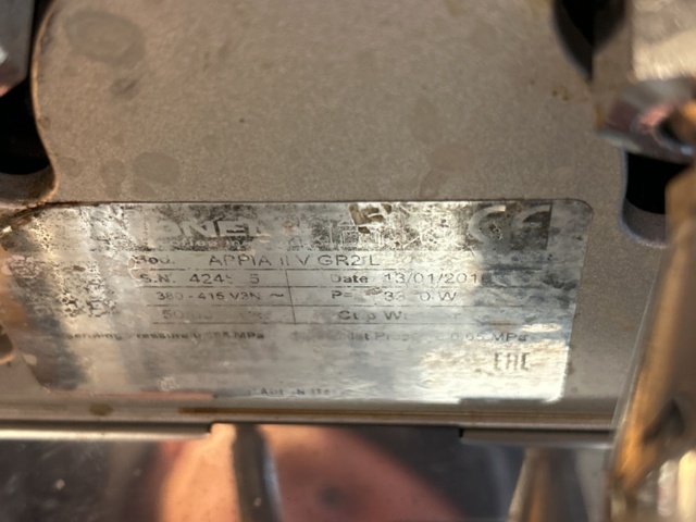 1457510-8 Espresso machine - Nuova Simonelli Appia II V GR 2L