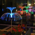 1487772-1 2 pcs Solar Powered Jellyfish Lamp - Garden Lighting - Free Shipping