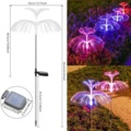 1487772-3 2 pcs Solar Powered Jellyfish Lamp - Garden Lighting - Free Shipping