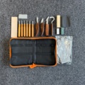 1487852-1 Wood carving set – 17 pieces - Free shipping