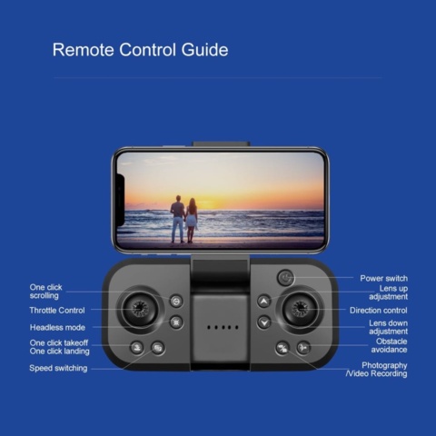 1487909-7 Drone AeroFold TriCam - Free shipping