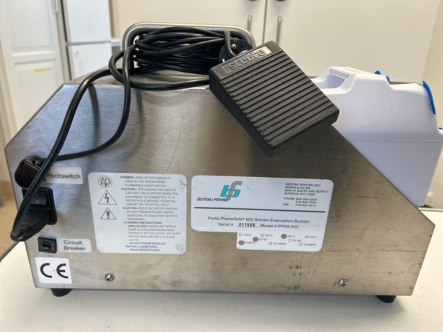 1453345-10 Rökgasutsug - Buffalo Filter Porta PlumeSafe 602